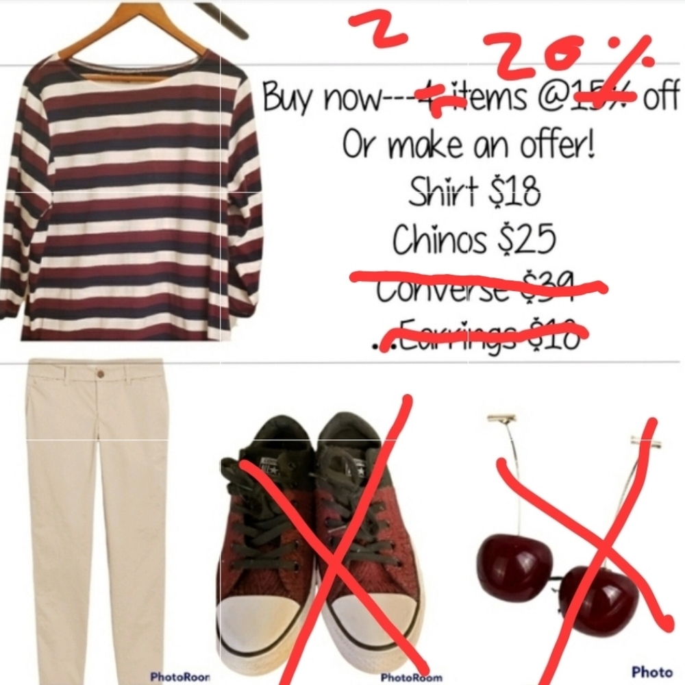 Women's casual bundle:🔥$85 for EVERYTHING plus REDUCED SHIPPING🔥!